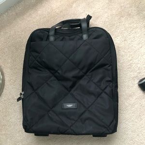 Black Knomo London Laptop bag with wheels